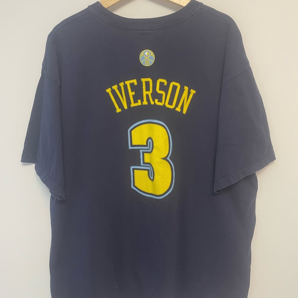 Adidas Kids Navy Blue Nuggets Jersey - Picture 2 of 3